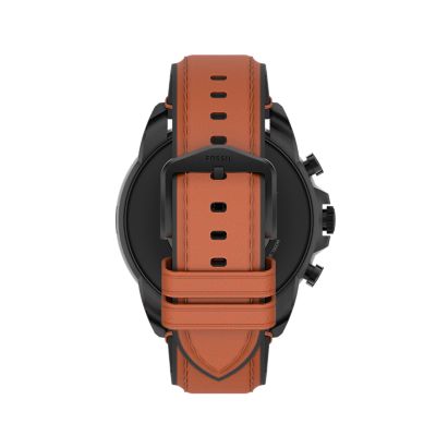 Smartwatch Gen 6 con cinturino in pelle marrone - FTW4062 - Fossil