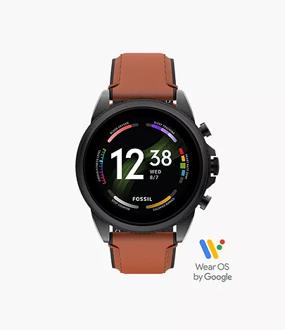 fossil.com | Gen 6 Smartwatch Brown Leather