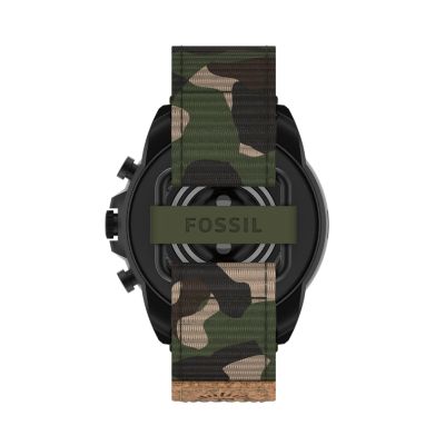 Gen 6 Smartwatch Green Camo rPET - FTW4063V - Fossil
