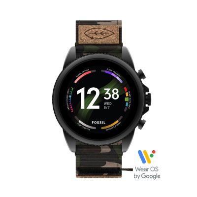 Gen 6 Smartwatch Smoke Stainless Steel FTW4059 Fossil