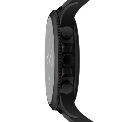 Razer x Fossil Gen 6 Smartwatch Black Silicone Watch and Interchangeable  Strap Set - FTW4065SET - Fossil