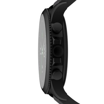 Razer x Fossil ジェネレーション6 スマートウォッチ ブラックシリコン