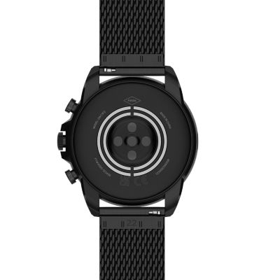 Gen 6 Smartwatch Black Stainless Steel Mesh - FTW4066 - Fossil