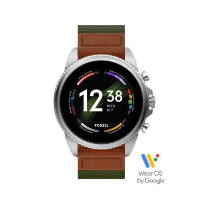 Gen 6 Smartwatch Venture Edition Olive Fabric and Leather