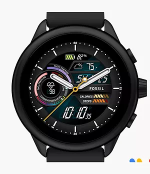 GENERALÜBERHOLTE Smartwatch Gen 6 Wellness Edition Silikon schwarz