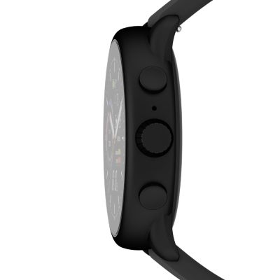 Fossil montre connectée discount sport silicone noir