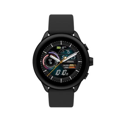 Montre Intelligente Gen 6 Série Mieux-être En Silicone Noir