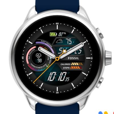 Gen 6 Wellness Edition Smartwatch Navy Silicone