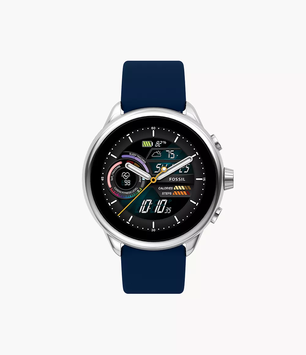 Image of Gen 6 Wellness Edition Smartwatch Navy Silicone