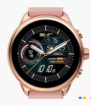 Smartwatch Gen 6 Edición Bienestar de silicona rosa