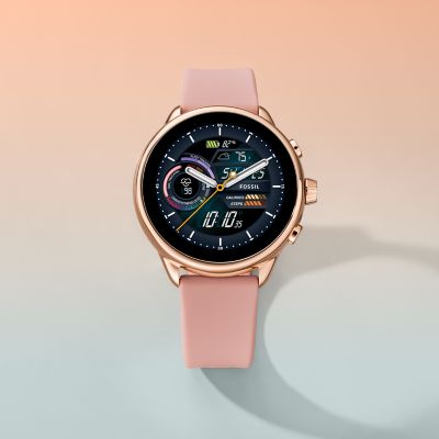 Gen 6 Wellness Edition Hybrid Smartwatch Blush Silicone