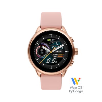 Gen 6 Wellness Edition Smartwatch Blush Silicone FTW4071 Fossil