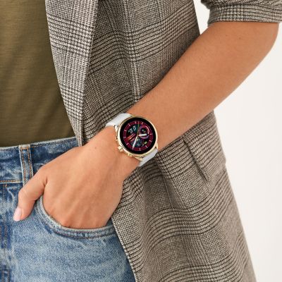 Gen 6 Wellness Edition Smartwatch Blush Silicone - FTW4071 - Fossil