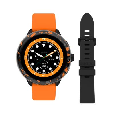 Gen 6 Wellness Edition Smartwatch Silicone and Interchangeable Strap Bumper Set