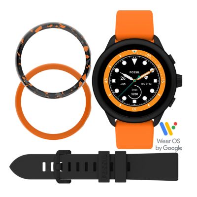 Gen 6 Wellness Edition Smartwatch Black Silicone - FTW4069 - Fossil