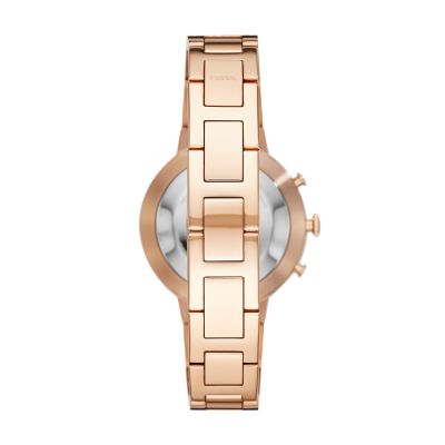 fossil q virginia rose gold