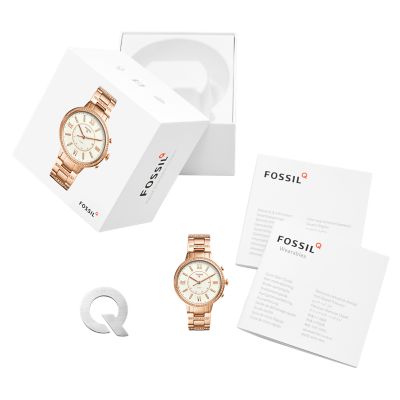 Hybrid Smartwatch Virginia Rose Gold Tone Stainless Steel