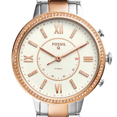 Hybrid Smartwatch - Q Virginia Two-Tone Stainless Steel