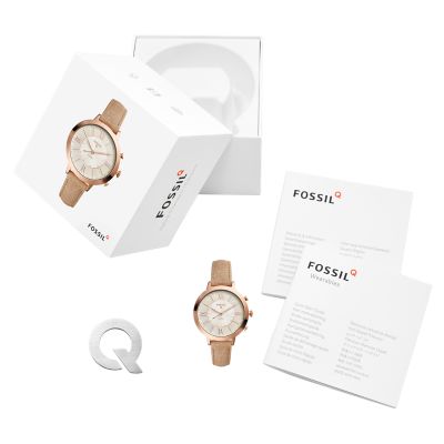 Fossil q hot sale hybrid women