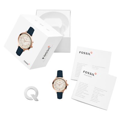 fossil women's q jacqueline hybrid smartwatch