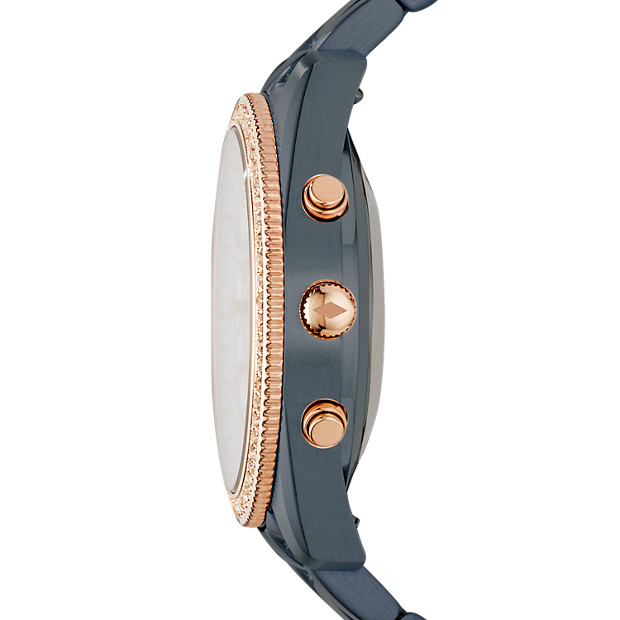 Hybrid Smartwatch - Q Scarlette Two-Tone Stainless Steel - Fossil