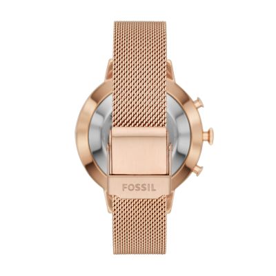 Hybrid Smartwatch Jacqueline Rose-Gold 