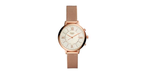 fossil q jacqueline hybrid smartwatch