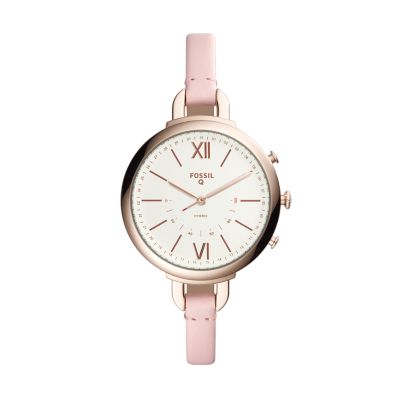 Fossil smartwatch pink on sale