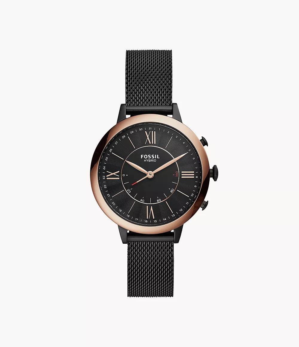 Black Stainless Steel Watch | Fossil.com