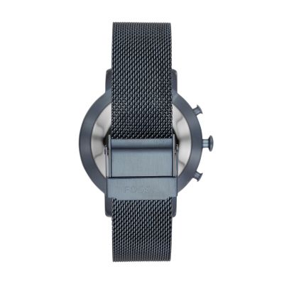 Hybrid Smartwatch Neely Navy Stainless Steel - FTW5031 - Fossil