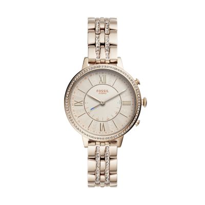 Fossil q shop jacqueline hybrid smartwatch