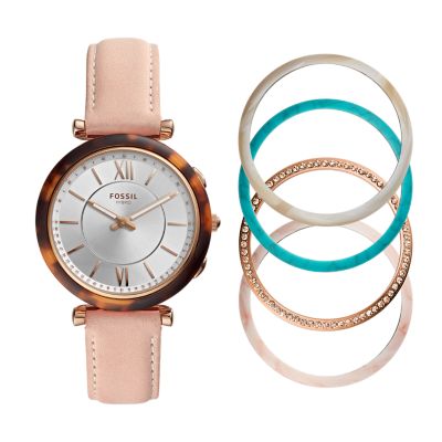 fossil hybrid smartwatch carlie