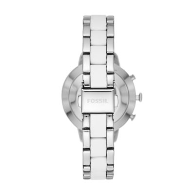 Hybrid Smartwatch Jacqueline Stainless Steel FTW5047 Fossil