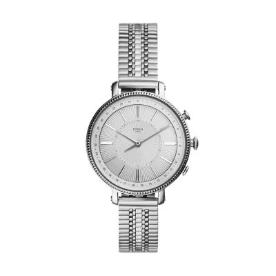 Fossil hybrid smartwatch stainless steel online