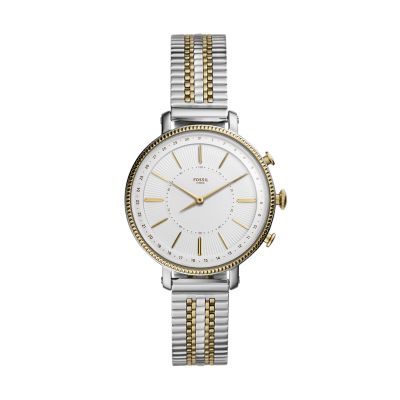 REFURBISHED Hybrid Smartwatch Cameron Two Tone Gold and Silver Stainless Steel