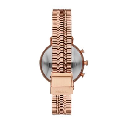 Hybrid Smartwatch Cameron Rose Gold Tone Stainless Steel FTW5061