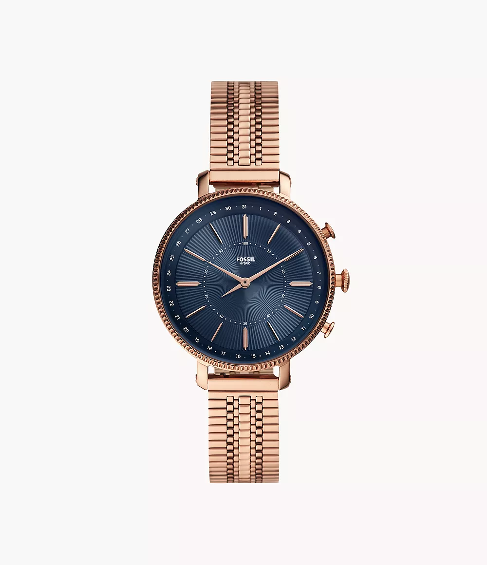 Refurbished Hybrid Smartwatch Cameron Rose Gold-Tone Stainless Steel