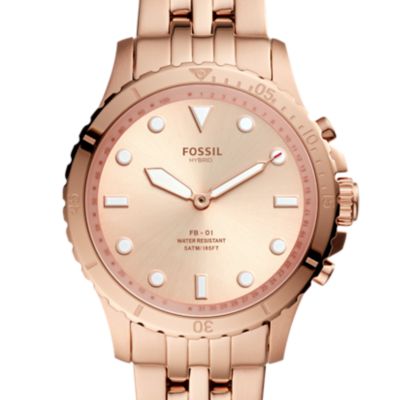 レディースハイブリッドスマートウォッチ Fossil