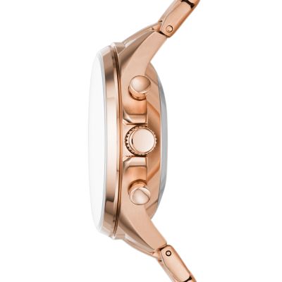 Hybrid Smartwatch Sadie Rose Gold Tone Stainless Steel FTW5074