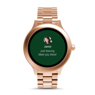 Gen 3 Smartwatch - Q Venture Rose Gold-Tone Stainless Steel - Fossil