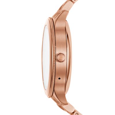 Gen 3 Smartwatch Venture Rose Gold Tone Stainless Steel FTW6000