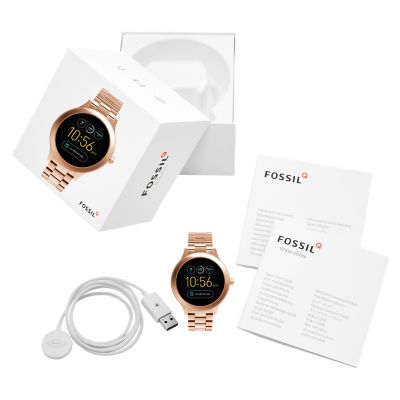 Blackout shop fossil smartwatch