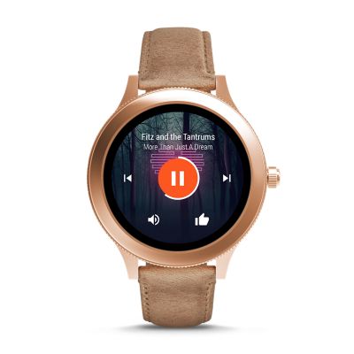 fossil q gen 3 rose gold