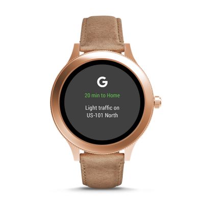 Gen 3 Smartwatch Venture Sand Leather - - Fossil
