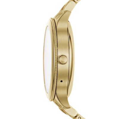 Gen 3 Smartwatch Venture Gold Tone Stainless Steel FTW6006 Fossil