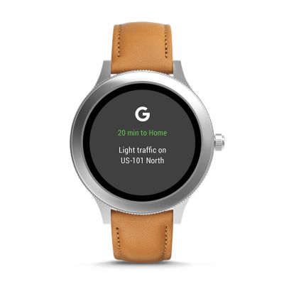 Gen 3 Smartwatch Venture Luggage Leather FTW6007 Fossil