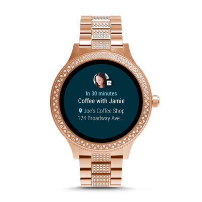 Fossil q wander gen 2 store rose gold