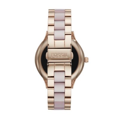 fossil gen 3 rose gold smartwatch