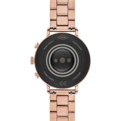 Montre connectée Fossil Venture HR Gen 4 FTW6056 rose pour femme fr