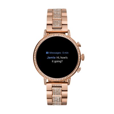 Gen 4 Smartwatch Venture HR Rose Gold Tone Stainless Steel